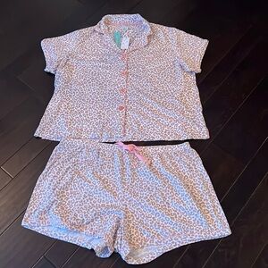 Seeing Stars Pajama plus size set